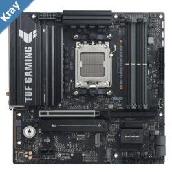 ASUS AMD B650EM TUF GAMING B650EME WIFI AM5 MicroATX Motherboard DDR53x 821 Power Stages PCIe 5.0 3x M.2 Front USBC 2.5Gb LAN WiFi 6E