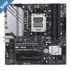 ASUS AMD B650M PRIME B650MA WIFI IICSM  AM5 MicroATX Motherboard  4x DDR5 192GB 1x PCIe 4.0 x16 slot2 x M.2 slots 4 x SATAWiFi 6 1 x HDMI.1