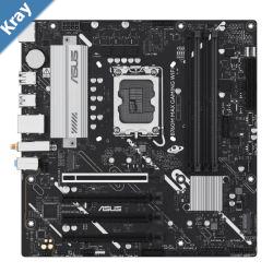 ASUS B760M MAX GAMING WIFI Intel LGA1700 mATX Motherboard PCIe 5.0 DDR5 3x M.2 slots 1GB Ethernet WiFi 6 1xDP 1xHDMI SATA 6Gbps USBC AuraS