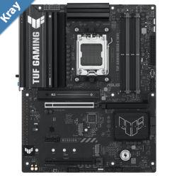 ASUS AMD B850 TUF GAMING B850E WIFI AM5  ATX Motherboard DDR5 256B 1x PCIe 5.0 x16 slot 3 x M.2 slots 4 x SATA WiFi 6E Realtek 2.5Gb