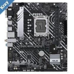 ASUS H610MA WIFI D4CSM PRIME Intel LGA 1700 mATX Motherboard DDR4 64GB PCIe4.0 M.2 1Gb Ethernet HDMI DSUB USB3.2 Gen2 SATA 6Gbps