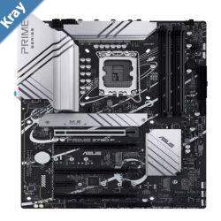 ASUS Z790 PRIME Z790P WIFICSM Intel LGA1700 ATX Motherboard DDR51xPCIe 5.0 x16 3x M.2 4xSATA HDMIDP 2.5Gb LAN WiFi 6E