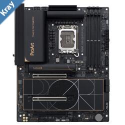 ASUS ProArt Z890CREATOR WIFI LGA1851 ATX Motherboard 192GB DDR5 2 x PCIe 5.0 x16 slots 5 x M.2 slots 4 x SATA 6Gbs