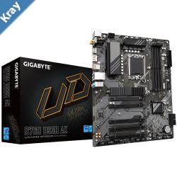 Gigabyte B760 DS3H AX Intel LGA 1700 ATX Motherboard 4x DDR5 128GB 5x PCIE x16 2x M.2 4x SATA  1x USB 3.2 1x USBC 4x USB 2.0