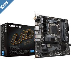 Gigabyte B760M DS3H AX DDR4 Intel LGA 1700 mATX Motherboard 4x DDR4 128GB 1x PCIE x16 1x PCIE x1 2x M.2 4x SATA 3x USB 3.2 2x USB 2.0 1x T