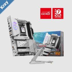 MSI B850 EDGE TI WIFI AMD B850 4x DDR5 256GB 1x HDMI 3x PCIE x16 slot 4x M.2 8x 4x USB 2.0 WiFi 7