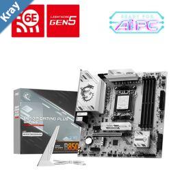 MSI B850M GAMING PLUS WIFI 6E AMD Ryzen 4x DDR5 256GB 1x HDMI 1x PCIE x16 slot 2x M.2 4x SATA 6G 4x USB 2.0 WiFi 6E Bluetooth 5.3