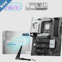 MSI B860 GAMING PLUS WIFI INTEL B860 4x DDR5 256GB 1x HDMI 4x PCIE x16 3x M.2 4x SATA 8x USB 2.0 Intel Killer BE1750x WiFi 7