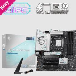 MSI B860M GAMING PLUS WIFI, INTEL B860, 4x DDR5 256GB, 1x HDMI, 4x PCI-E x16, 3x M.2, 4x SATA, 6x USB 2.0, Intel® Killer™ BE1750x Wi-Fi 7