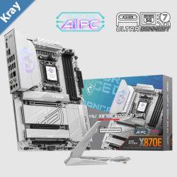 MSI MPG X870EEDGE TI WIFI AMD AM5 ATX Motherboard 4x DDR5256GB 3x PCIe x16 4x M.2 8x USB 2.0 4x USBC