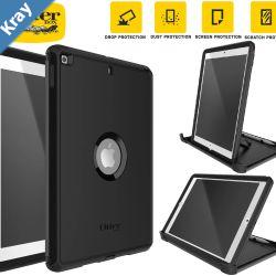 OtterBox Defender Apple iPad 10.2 9th8th7th Gen Case Black  7762032 DROP 2X Military Standard Builtin Screen Protection MultiPosition