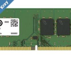 Crucial 8GB 1x8GB DDR4 UDIMM 3200MHz CL22 Dual Ranked x8 Single Stick Desktop PC Memory RAM
