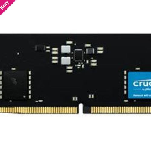 Crucial 32GB (1x32GB) DDR5 UDIMM 4800MHz CL40 Desktop PC Memory