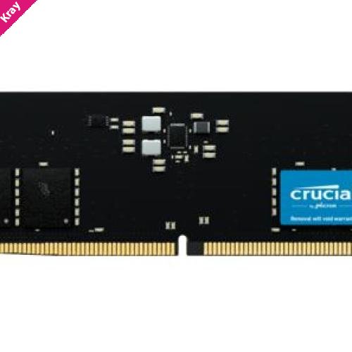 Crucial 64GB (1x64GB) DDR5 UDIMM 5600MHz CL46 Desktop PC Memory