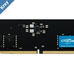 Crucial 64GB 1x64GB DDR5 UDIMM 5600MHz CL46 Desktop PC Memory