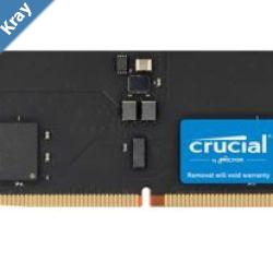 Crucial 64GB 1x64GB DDR5 CUDIMM 6400MHZ CL52 Desktop PC Memory for Intel Core Ultra Processors AI PC