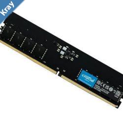 Crucial 8GB 1x8GB DDR5 UDIMM 5600MHz CL46 Desktop PC Memory