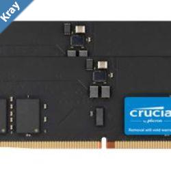 Crucial 32GB 2x16GB DDR5 CUDIMM 6400MHZ CL52 Desktop PC Memory for Intel Core Ultra Processors AI PC
