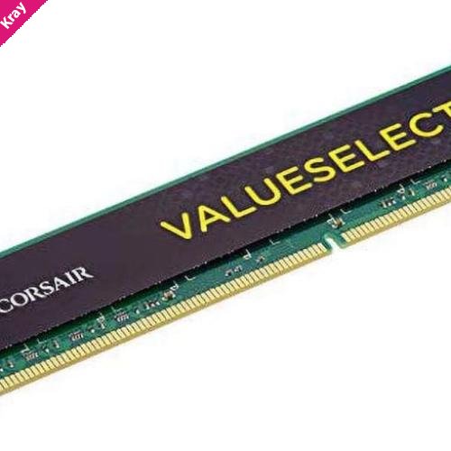 Corsair Value Select 8GB (1x8GB) DDR3 UDIMM 1600MHz 1.5V C11 240pin Desktop PC Memory
