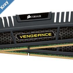 Corsair Vengeance 16GB 2x8GB DDR3 1600MHz C9 Desktop Gaming Memory Black