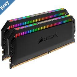 LS Corsair Dominator Platinum RGB 32GB 2x16GB DDR4 3200MHz CL16 DIMM Unbuffered XMP 2.0 Black Heatspreader 1.35V