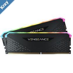 Corsair Vengeance RGB PRO 16GB 2x8GB DDR4 3200MHz C16 Desktop Gaming Memory Black