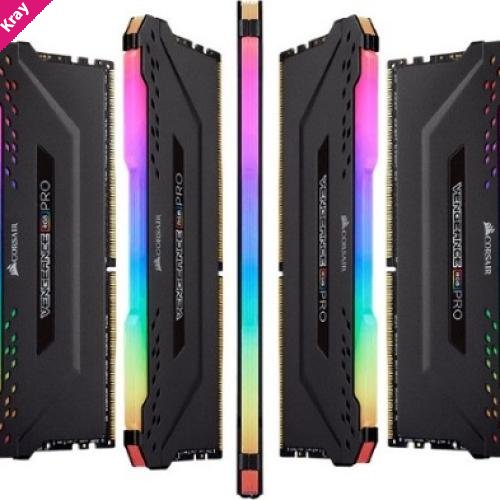 Corsair Vengeance RGB PRO 32GB (4x8GB) DDR4 3600MHz C18 Desktop Gaming Memory