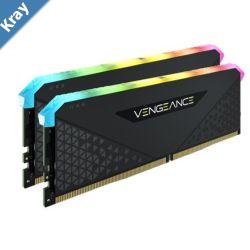 LS Corsair Vengeance RGB RT 32GB 2x16GB DDR4 3200MHz C16 16202038 Black Heatspreader Desktop Gaming Memory for AMD
