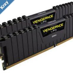 Corsair Vengeance LPX 32GB 2x16GB DDR4 2666MHz C16 Desktop Gaming Memory Black