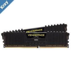 Corsair Vengeance LPX 64GB 2x32GB DDR4 3200MHz C16 1.2V XMP 2.0 Black Aluminum Heat Spreader Desktop Gaming Memory