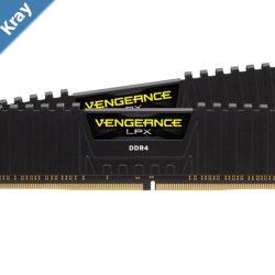 Corsair Vengeance LPX 32GB 2x16GB DDR4 3600MHz C18 Black Heat Spreader XMP 2.0 Desktop Gaming Memory