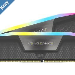 Corsair VENGEANCE RGB 64GB 2 x 32GB 288Pin PC RAM DDR5 6000 PC5 48000 Desktop Memory Corsair VENGEANCE RGB 64GB 2 x 32GB 288Pin PC RAM DDR5 6000 PC5 48000 Desktop Memory