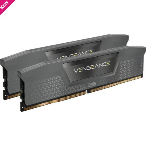 Corsair VENGEANCE® 16GB (2x8GB) DDR5 DRAM 5200MT/s CL40 AMD EXPO & Intel XMP Memory Kit