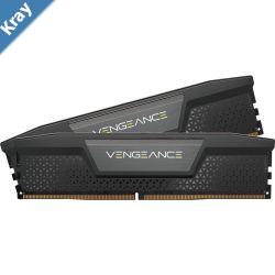 Corsair Vengeance 32GB 2x16GB DDR5 UDIMM 5200Mhz C40 1.25V Black Desktop PC Gaming Memory