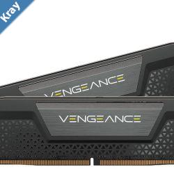 Corsair Vengeance 32GB 2x16GB DDR5 UDIMM 5600Mhz C40 1.25V Black Desktop PC Gaming Memory