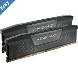 Corsair Vengeance 32GB 2x16GB DDR5 UDIMM 6000MHz C40 1.35V Desktop Gaming Memory Black