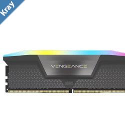 Corsair  Vengeance RGB 64GB 2x32GB DDR5 DRAM 6000MTs CL38 Memory Kit