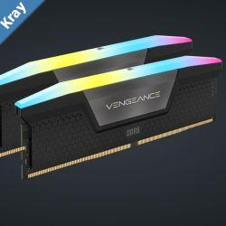 Corsair Vengeance 32GB 2x16GB DDR5 DRAM 6400MTs C36 Memory Kit  Black PC551200 DDR56400