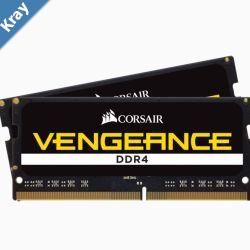 Corsair Vengeance 64GB 2x32GB DDR4 SODIMM 2666MHz CL18 1.2V Notebook Laptop Memory RAM