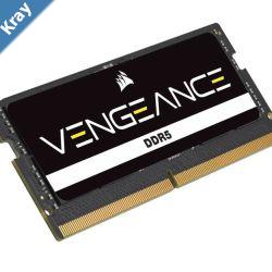 Corsair Vengeance 16GB 1x16GB DDR5 SODIMM 4800MHz C40 1.1V Notebook Laptop Memory
