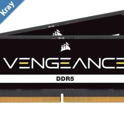 Corsair Vengeance 64GB 2x32GB DDR5 SODIMM 4800MHz C40 1.1V Notebook Laptop Memory