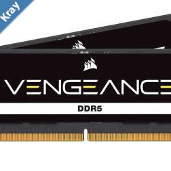 Corsair Vengeance 16GB 2x8GB DDR5 SODIMM 4800MHz C40 1.1V Notebook Laptop Memory Corsair Vengeance 16GB 2x8GB DDR5 SODIMM 4800MHz C40 1.1V Notebook Laptop Memory