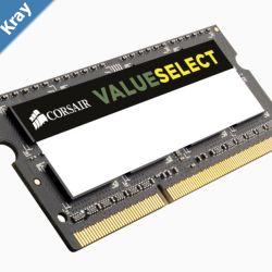 Corsair Value Select 4GB 1x4GB DDR3 SODIMM 1333MHz 1.5V Notebook Laptop Memory