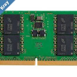 HP 16GB 1x16GB DDR5 SODIMM 5600MHz CL46 Notebook Laptop Memory similar to Crucial CT16G48C40S5 or CT16G56C46S5 HP 16GB 1x16GB DDR5 SODIMM 5600MHz CL46 Notebook Laptop Memory similar to Crucial CT16G48C40S5 or CT16G56C46S5