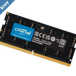 Crucial 64GB 1x64GB DDR5 SODIMM 5600MHz CL46 Desktop PC Memory