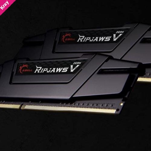 G.SKILL F4-2666C19D-64GVK 64GB (2 x 32GB)/ PC4-21300 / DDR4 2666 Mhz/ Timings 19-19-19-43/ Voltage 1.20V/  Ripjaws V