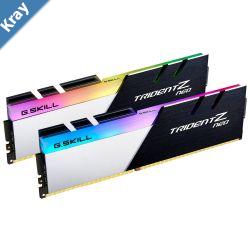 G.SKILL F43600C16D32GTZNC 32GB 2 x 16GB PC428800  DDR4 3600 Mhz Timings 16191939 Voltage 1.35V Trident Z Neo