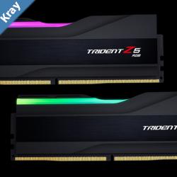 G.SKILL F56000J3040F16GX2TZ5RK 32GB 2 x 16GB DDR5 6000 MTs Timings 30404096 Voltage 1.35V TZ5 RGB