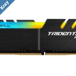 G.SKILL F43200C16S8GTZR 8G 1 x 8GB DDR4 3200 MT2133MHz XMP 2.0Timings 16181838 Voltage 1.35V TZ RGB Singlel Channel