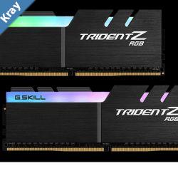 G.SKILL F43200C16D32GTZRX 32GB 2 x 16GB PC425600  DDR4 3200 Mhz Timings 16181838 Voltage 1.35V TZ R